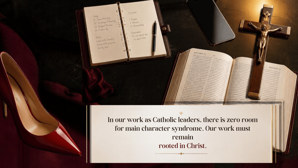 Authentic Catholic Leadership: Overcoming Imposter Syndrome and Main Character&nbsp;Syndrome